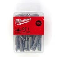 MILWAUKEE Standardní bity PZ 1 x 25 mm, 25 ks