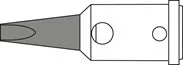 Letovací hrot 0G072KN/SB pro sadu pájení plynem Independent Ersa