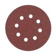MILWAUKEE Brusný papír – Suchý zip (8 otvorů) ∅ 125mm, zrn. 60 (5 ks)