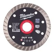 MILWAUKEE Diamantový kotouč DUT 115 x 22,2 mm