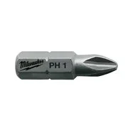MILWAUKEE Standardní bity PH 1 x 25 mm, 25 ks
