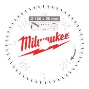 MILWAUKEE Pilový kotouč hliník 160x20x2,2x52TF