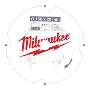 MILWAUKEE Pilový kotouč vláknitý cement 160X20X2.2X4D