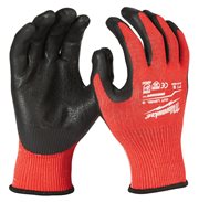 MILWAUKEE Povrstvené rukavice s třídou ochrany proti proříznutí 3 M/8