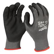 MILWAUKEE Povrstvené rukavice s třídou ochrany proti proříznutí 5 L/9