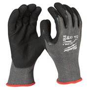 MILWAUKEE Povrstvené rukavice s třídou ochrany proti proříznutí 5 XL/10