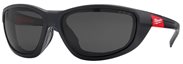 MILWAUKEE Bezpečnostní brýle Premium s těsněním, tónované
