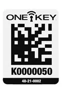 MILWAUKEE Identifikační štítek ONE-KEY™ AIDT, Velký pro plastový povrch, 100ks