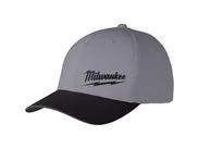 MILWAUKEE Baseballová kšiltovka prémium BSP DGR LXL, šedá, L/XL