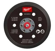 MILWAUKEE Podložka pro excentrickou brusku M12 FUEL™ 150 mm - měkká, na suchý zip