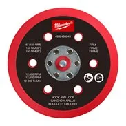 MILWAUKEE Podložka pro excentrickou brusku M12 FUEL™ 150 mm - pevná, na suchý zip