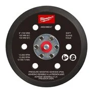 MILWAUKEE Podložka pro excentrickou brusku M12 FUEL™ 150 mm - tvrdá a citlivá na tlak (PSA)
