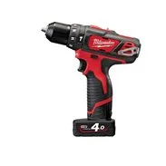 MILWAUKEE Aku příklepová vrtačka M12 BPD-402C, 2x4.0Ah