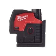 MILWAUKEE Zelený laser kombinovaný křížový liniovo-bodový M12 CLLP-301C, 1 x 3.0Ah