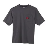 MILWAUKEE Pracovní tričko WTSSG, šedé, S