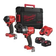 MILWAUKEE Sada aku nářadí M18 FPP2A3-502X, 2x5.0Ah