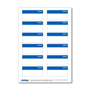 Štítky pro označení vělkých boxů 12 ks (modrá)