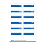 Štítky pro označení vělkých boxů 12 ks (modrá)