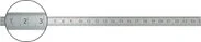 Ocelové měřítko 500x30mm nerez FORMAT