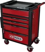 KS TOOLS Dílenský vozík RACINGline s integrovanou chladničkou a šuplíkem