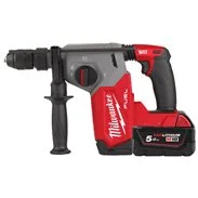 MILWAUKEE Aku 4-režimové kladivo 26 mm SDS-PLUS FIXTEC™ M18 FHX-502X, 2x5.0Ah