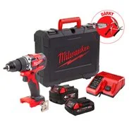 MILWAUKEE Sada BASIC M18 CBLPD-422C + Dárky