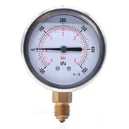 INAIRCOM Manometr glycerinový INOX zadní vývod 50mm G1/4