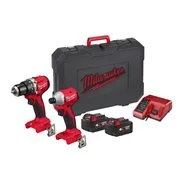 MILWAUKEE Sada aku nářadí M18 BLCPP2A-402C, 2x4.0Ah + Dárek