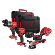 MILWAUKEE Sada aku nářadí M18 FPP3A3-502X, 2x5.0Ah + Dárek